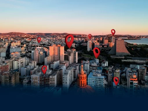 Imagem em artigo Locação de lojas em Porto Alegre, demostrando o quão a localização é importe para o negócio.